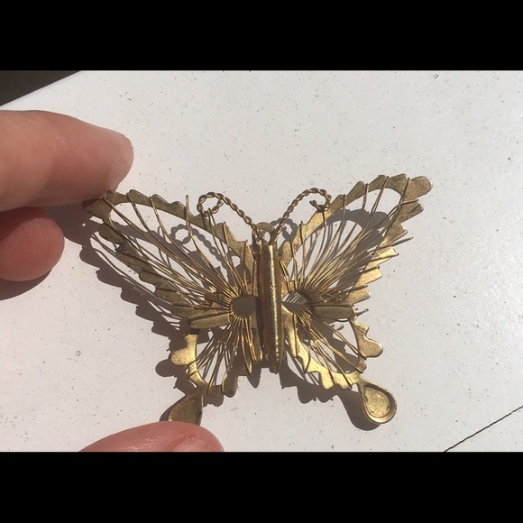 🦋 Vintage Butterfly Pin - Picture 4 of 4